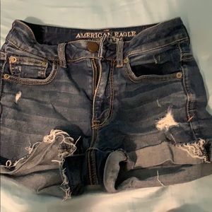 American eagle jean shorts